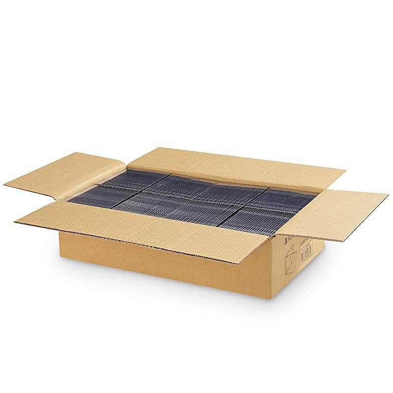 CDDVD Slim Cases 021 inches Black 200 pack Bulk