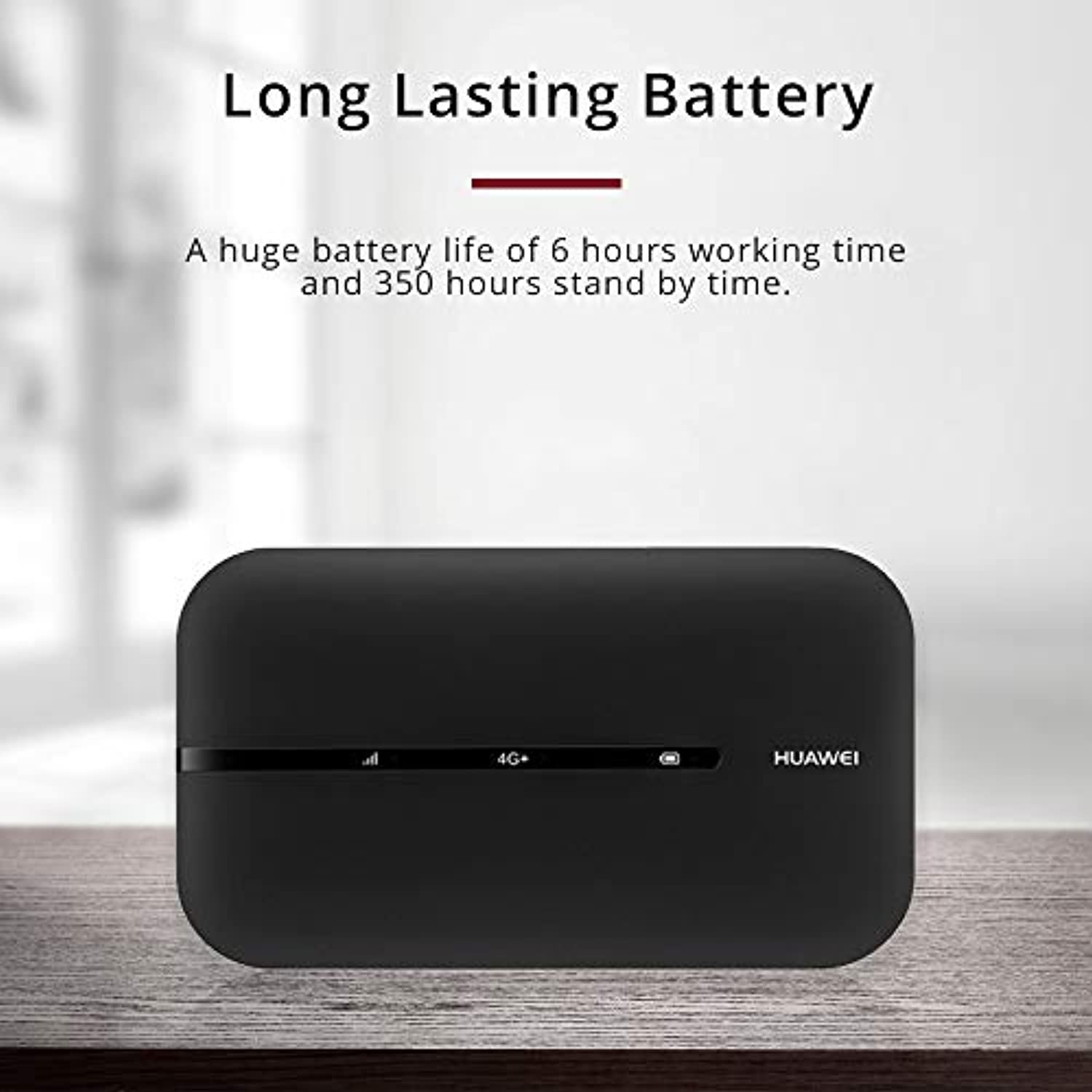Huawei E5783B-230 Unlocked 300 Mbps 4G LTE Mobile WiFi Hot Spot (4G LTE in Europe, Asia, Middle East, Africa) Black (E5783H92A)