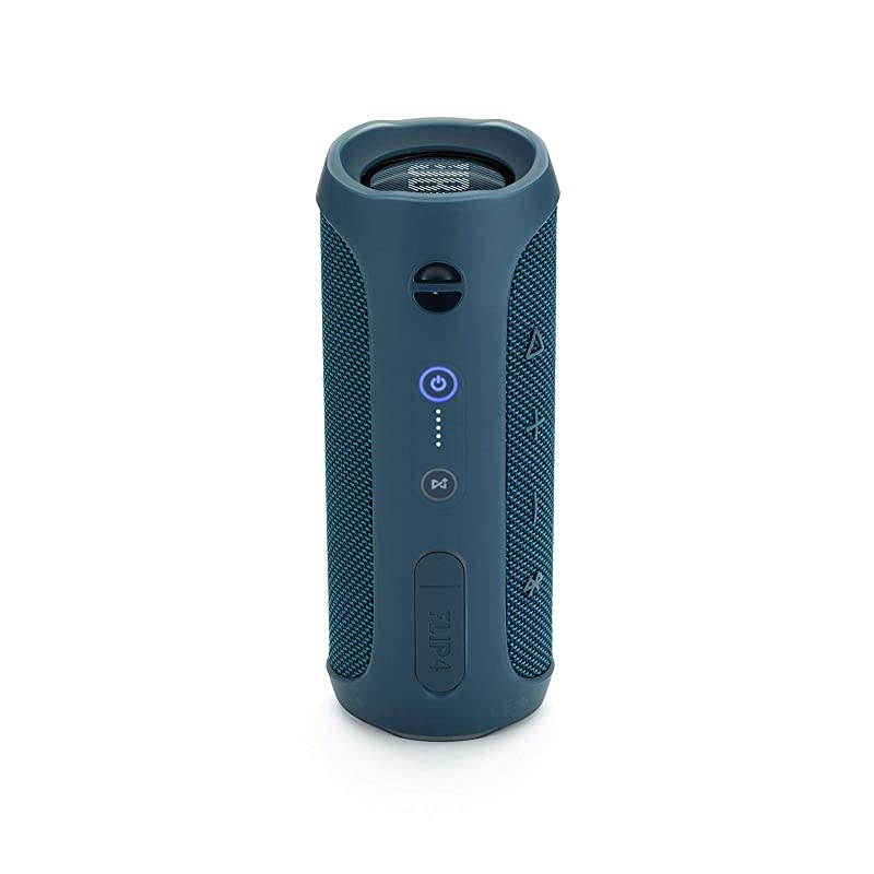 Flip 4 Waterproof Portable Wireless Bluetooth Speaker Bundle Pair Ocean Blue