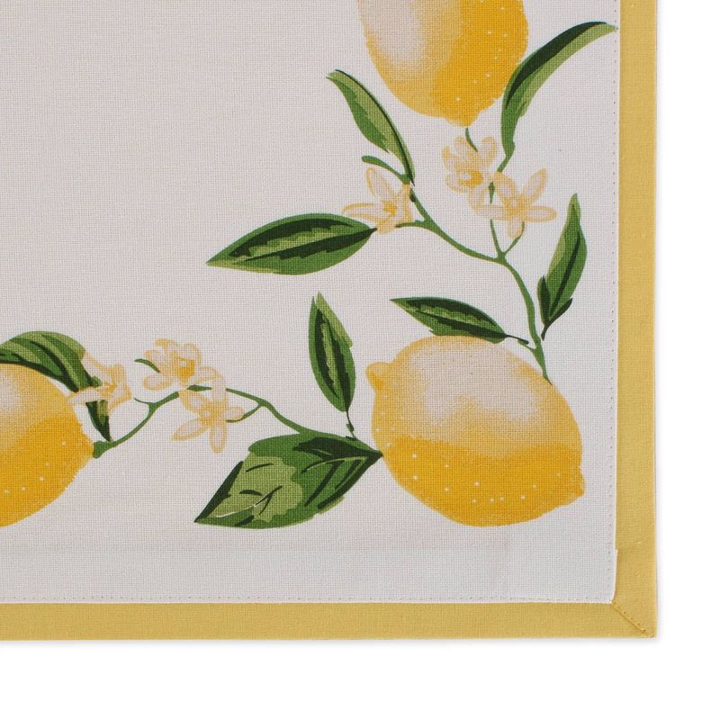 6pk Cotton Lemon Bliss Placemats - Design Imports