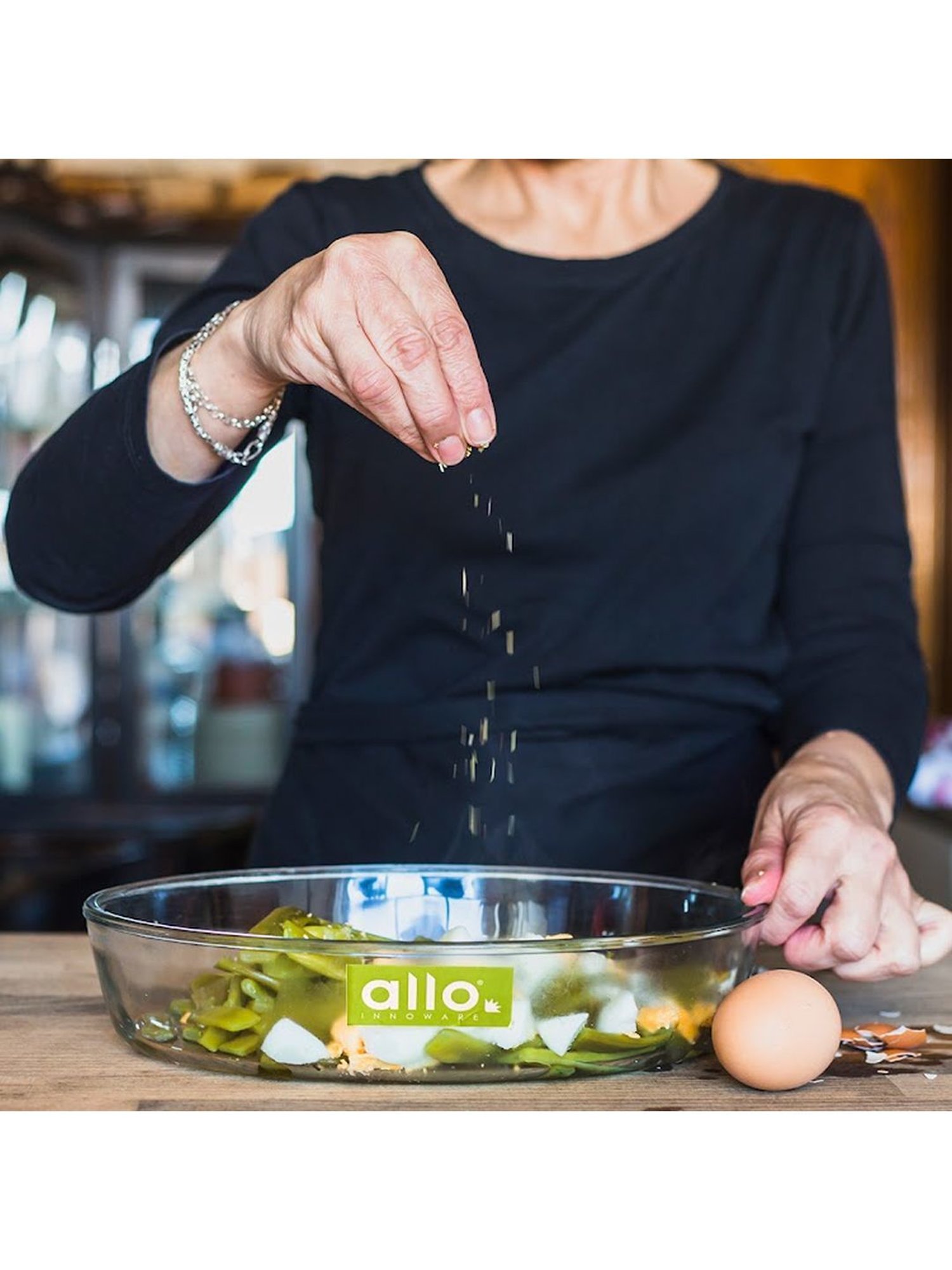 Borosilicate Oval Glass Baking Dish, Baking Tray, Oven and Microwave Safe