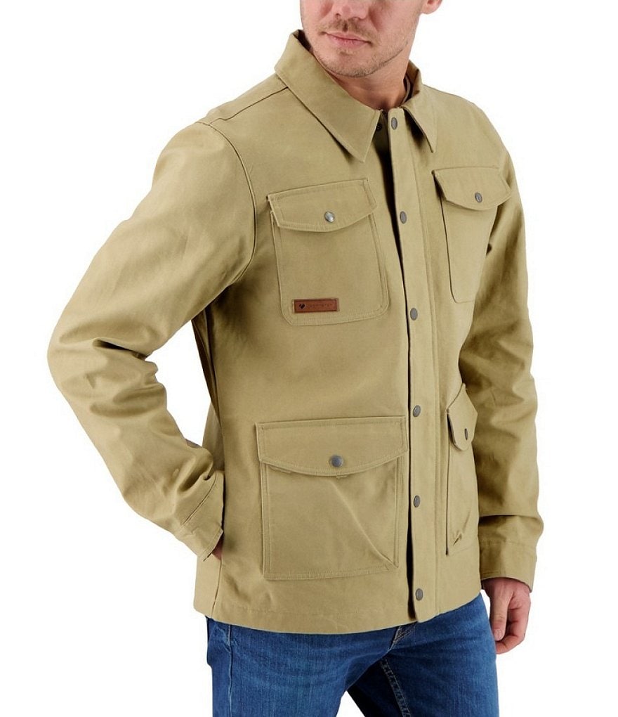 Obermeyer Oliver Waxed Cotton Flannel lined Jacket