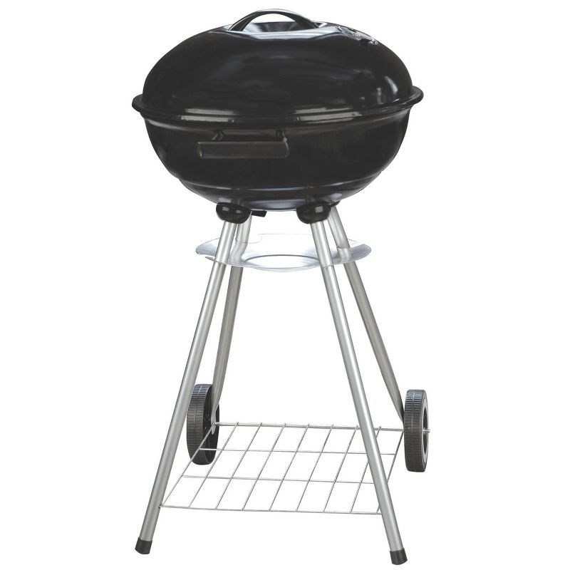 Char-Broil TRU-Infrared Kettleman Charcoal Grill 17302067 - Red