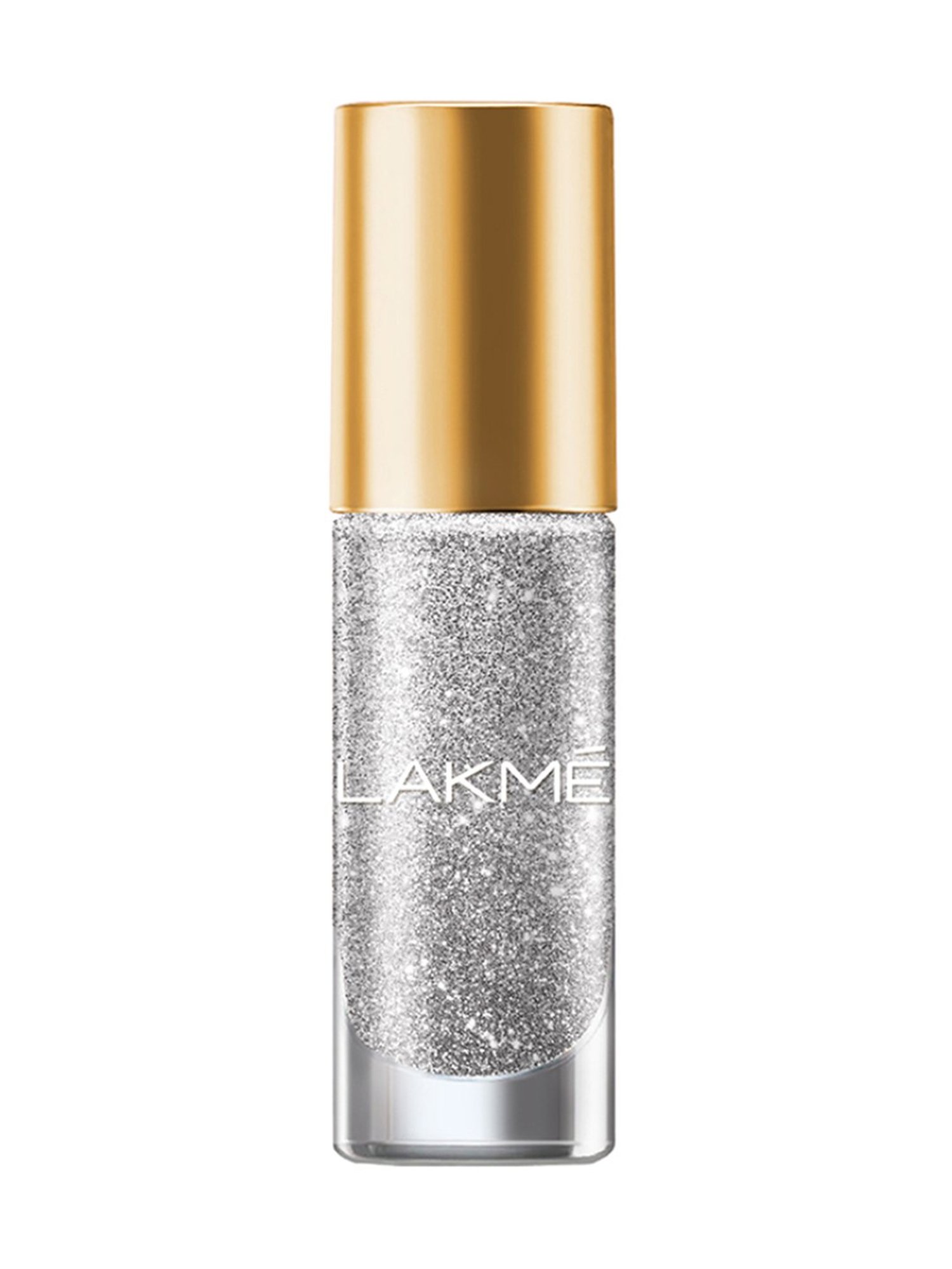 Lakme Glitterati Collection Shine Nail Color Silver Dust - 6 ml