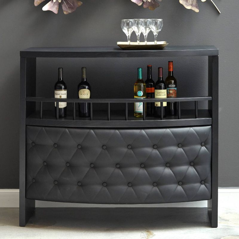 Wood Bar Black - Home Source