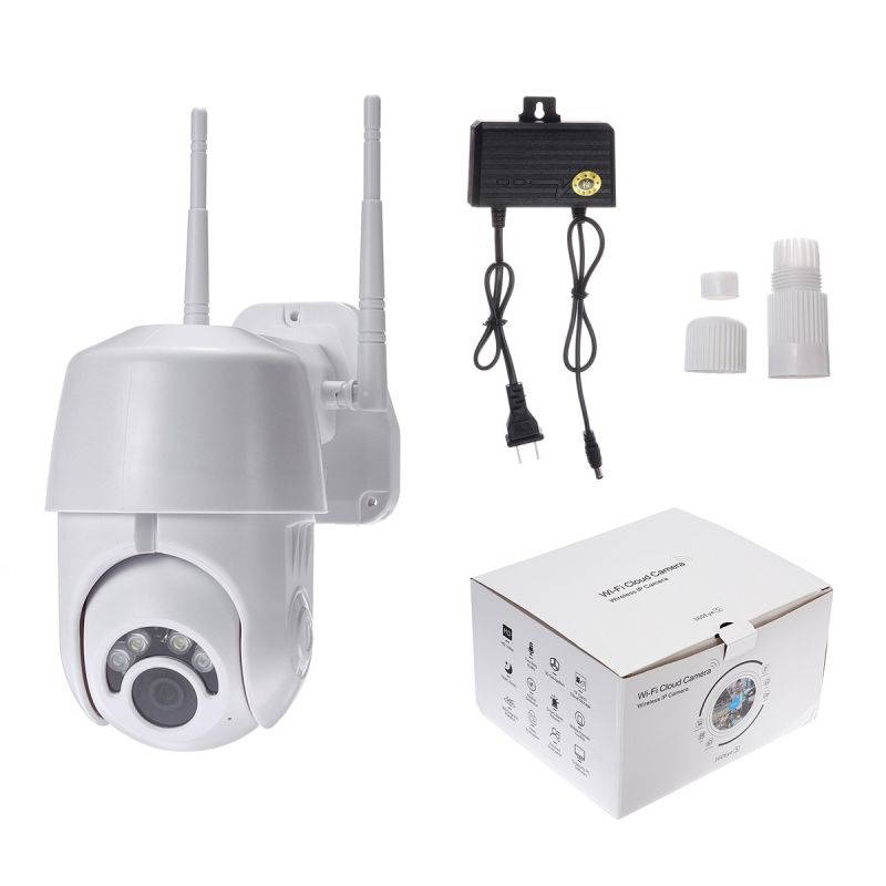 HD 1080P PTZ WIFI IP Camera Security Wireless Waterproof 2MP  IR Night Vision