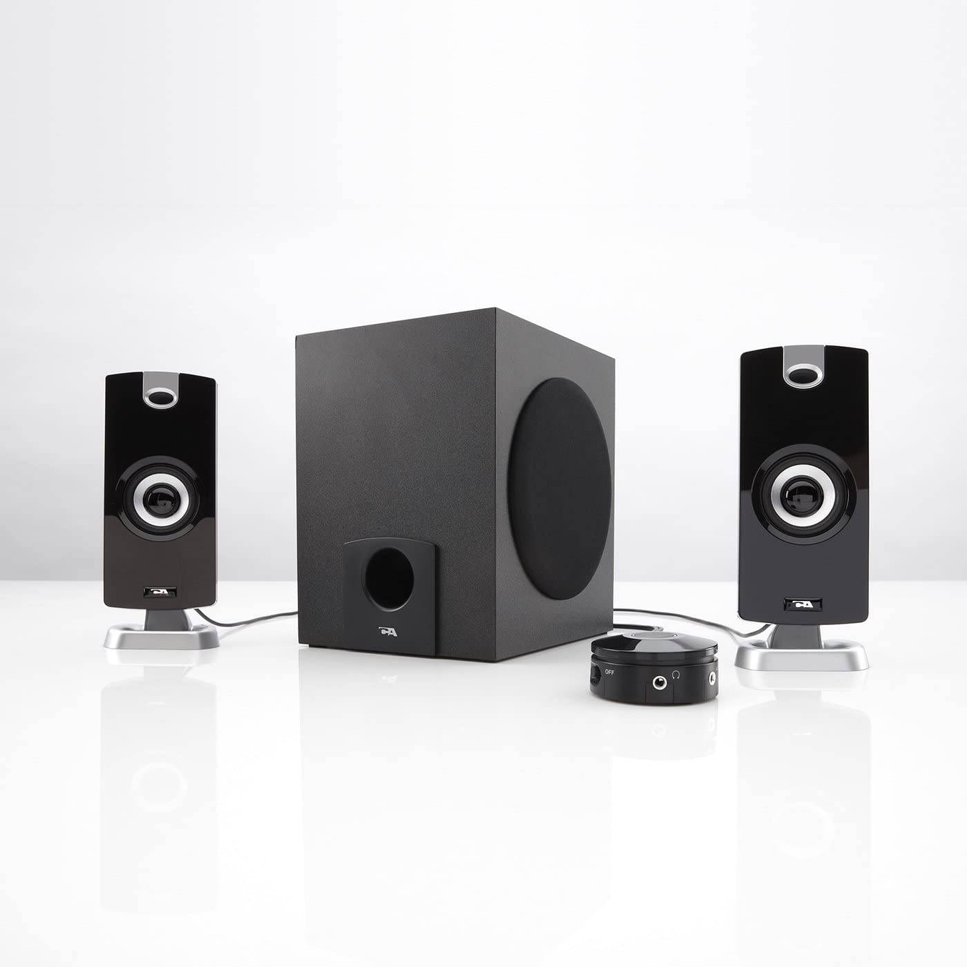 2.1 Subwoofer Speaker System with 18W of Power &ndash; High Performance Cyber Acoustics Speaker System Great for Music, Movies, Gaming, and Multimedia Computer Laptops