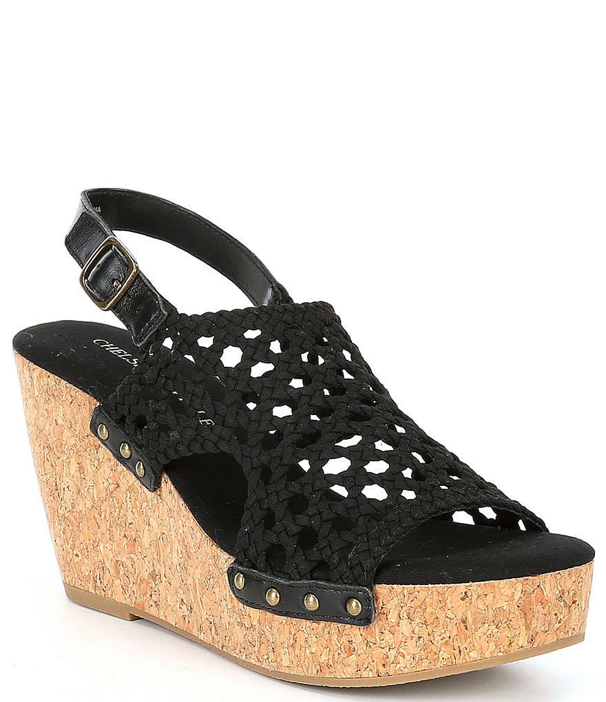Chelsea & Violet Zoren Cork Wedges