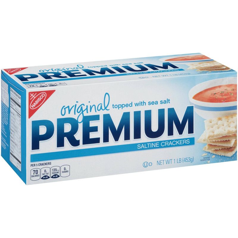 Premium Saltine Crackers, Original - 16oz