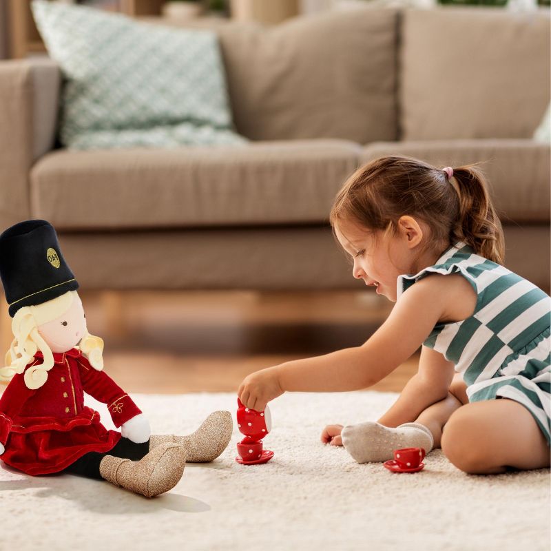 FAO Schwarz DOLL SOLDIER BLONDE HAIR