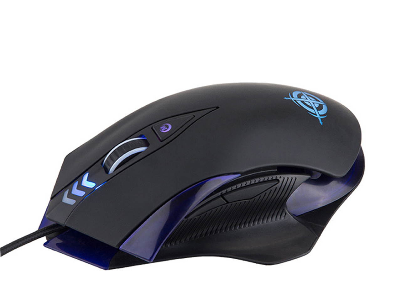 MG4 RGB Gaming Mouse USB Wired Mouse Backlit 7200 DPI Optical Computer Mice 6-key Macro Programming Mute Laptop Mouse for Gaming\Office\Learning