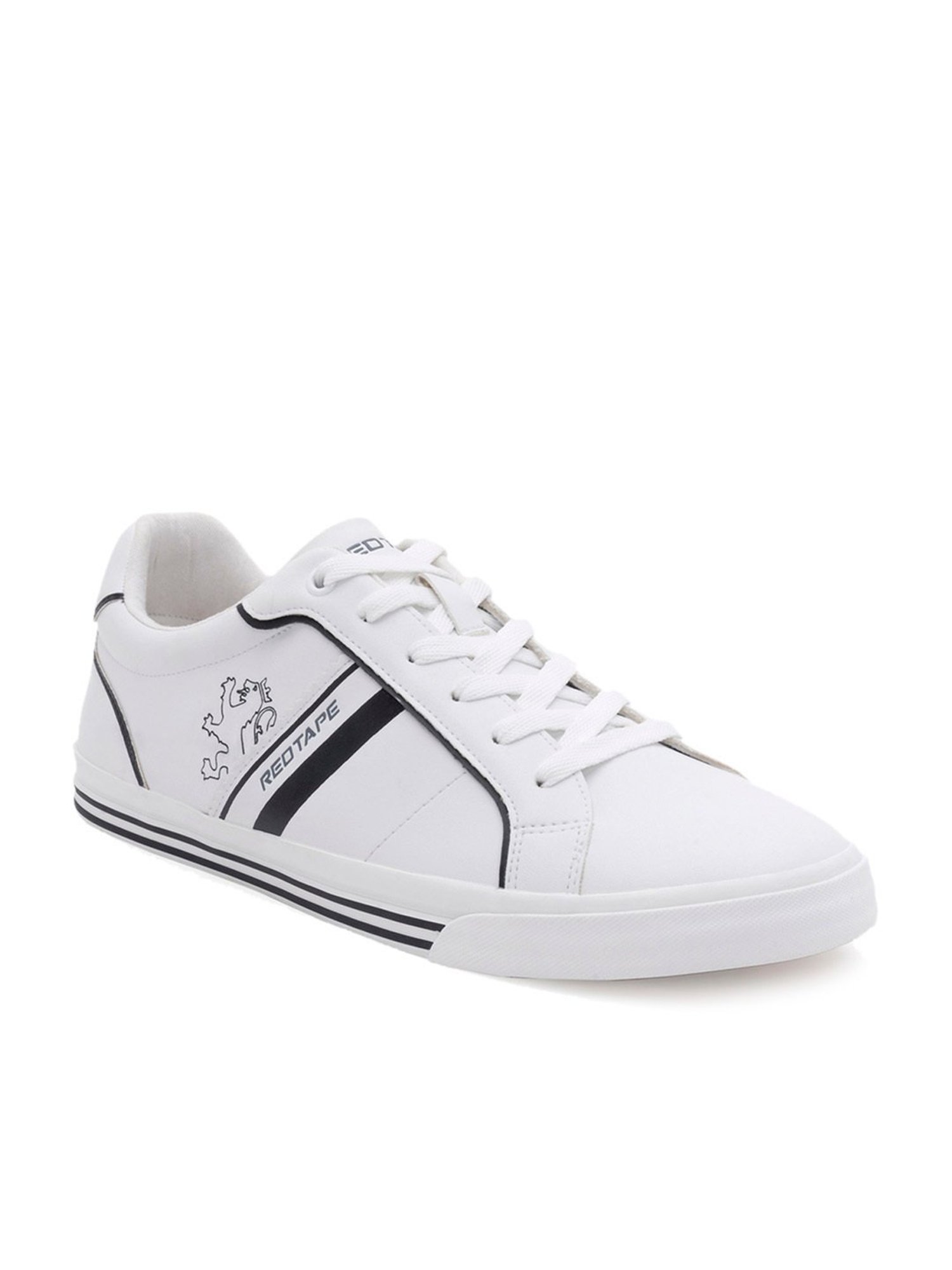 Red Tape Men's White Casual Sneakers