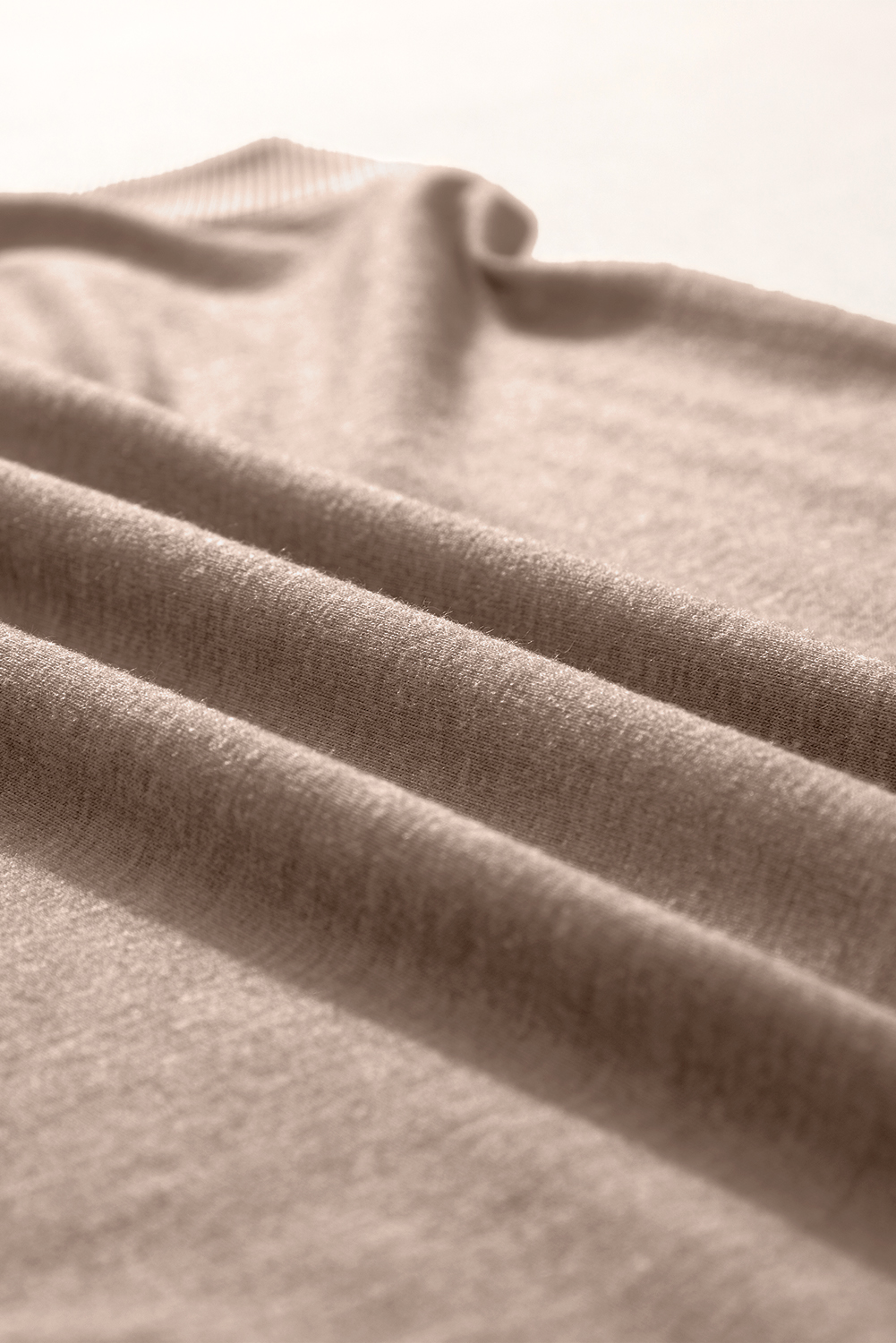 Pink Casual Solid Color Crew Neck Tank Top