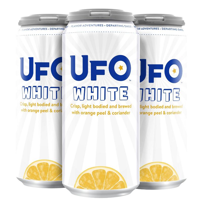 UFO White Belgian White Beer - 4pk/16 fl oz Cans