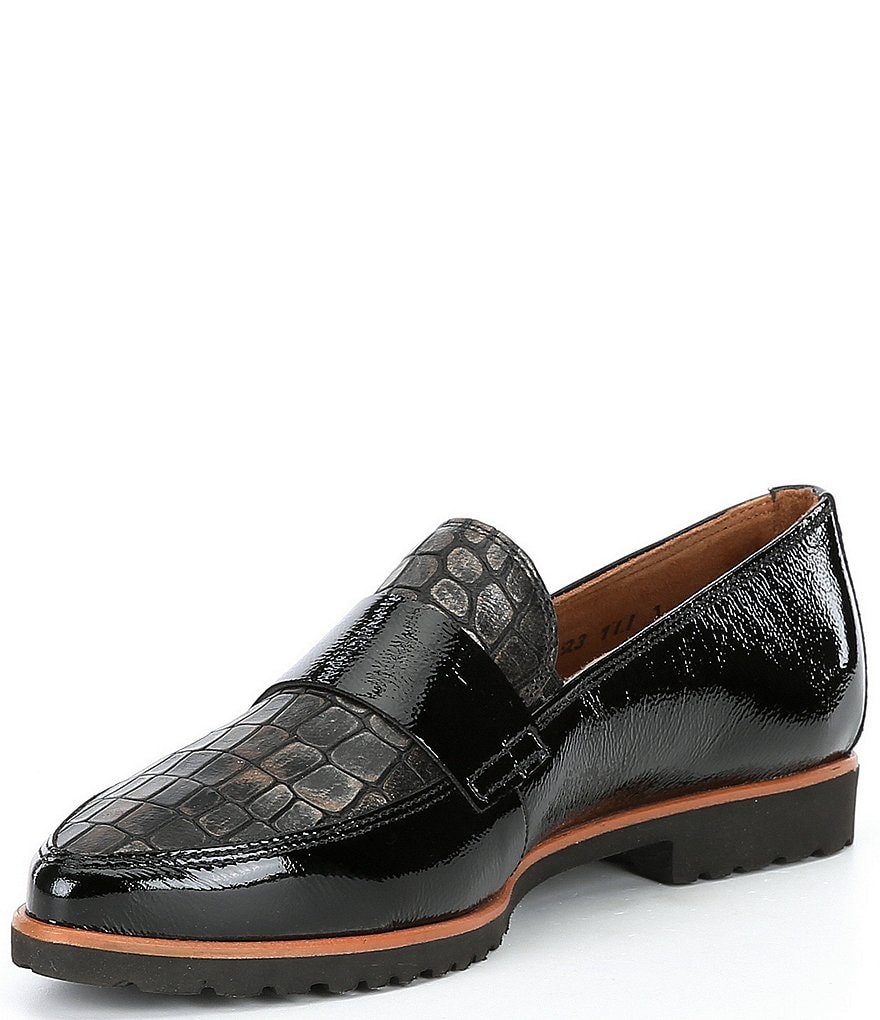 Paul Green Dara Lizard Embossed Flats