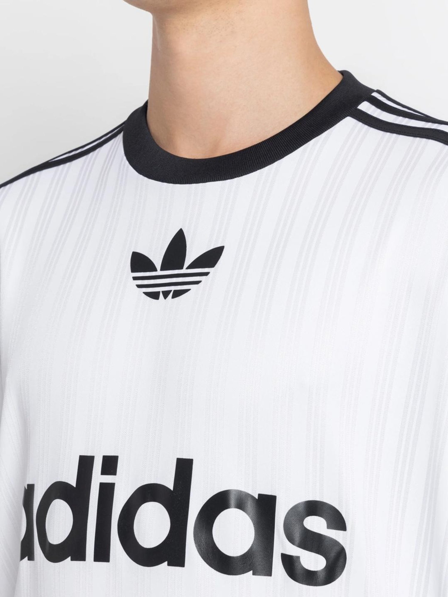 Adidas Originals White Regular Fit Printed T-Shirt