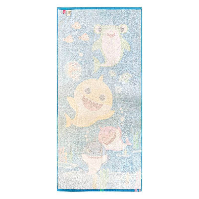 Pinkfong Baby Shark Feed Me Beach Towel