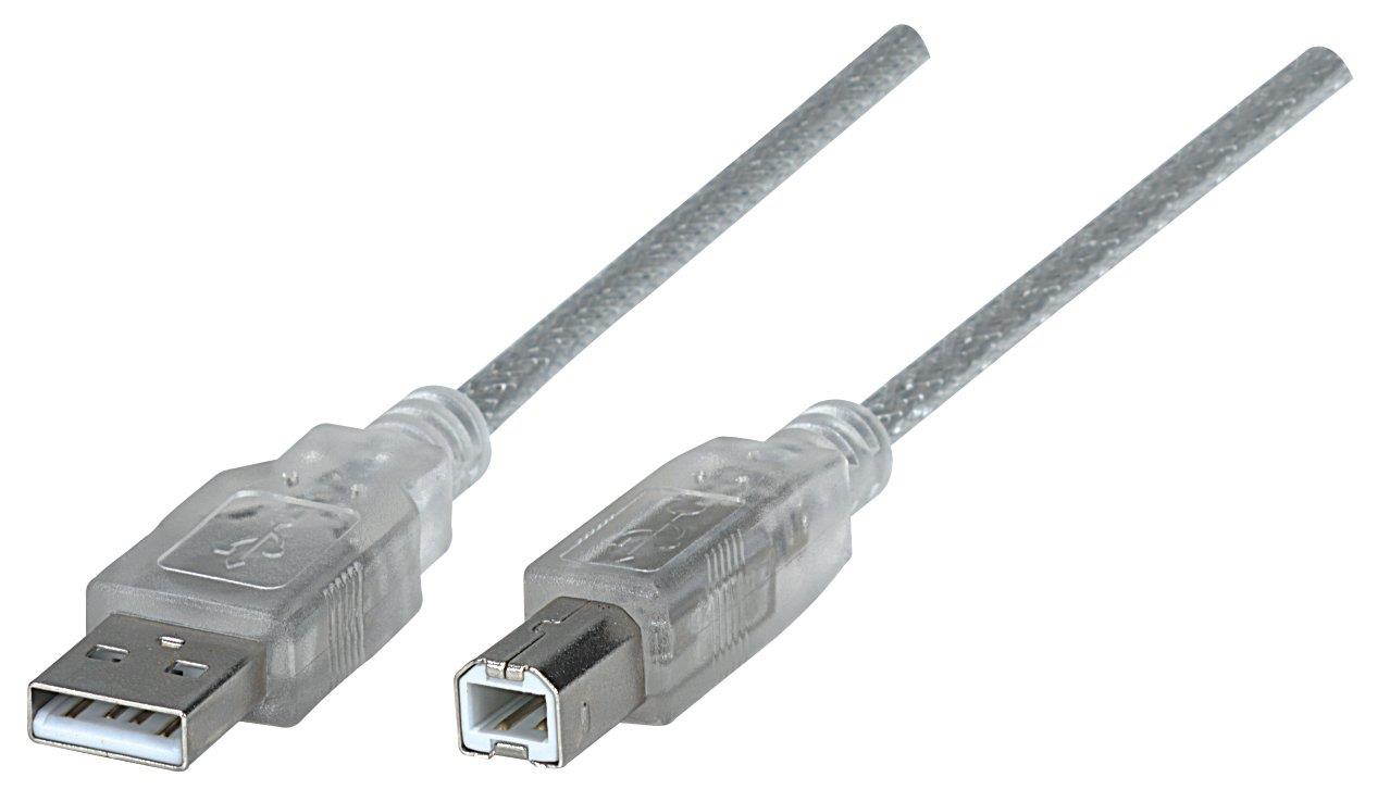 Manhattan USB2.0 Cable AM-BM Trans 15-Feet/4.5m (340465)