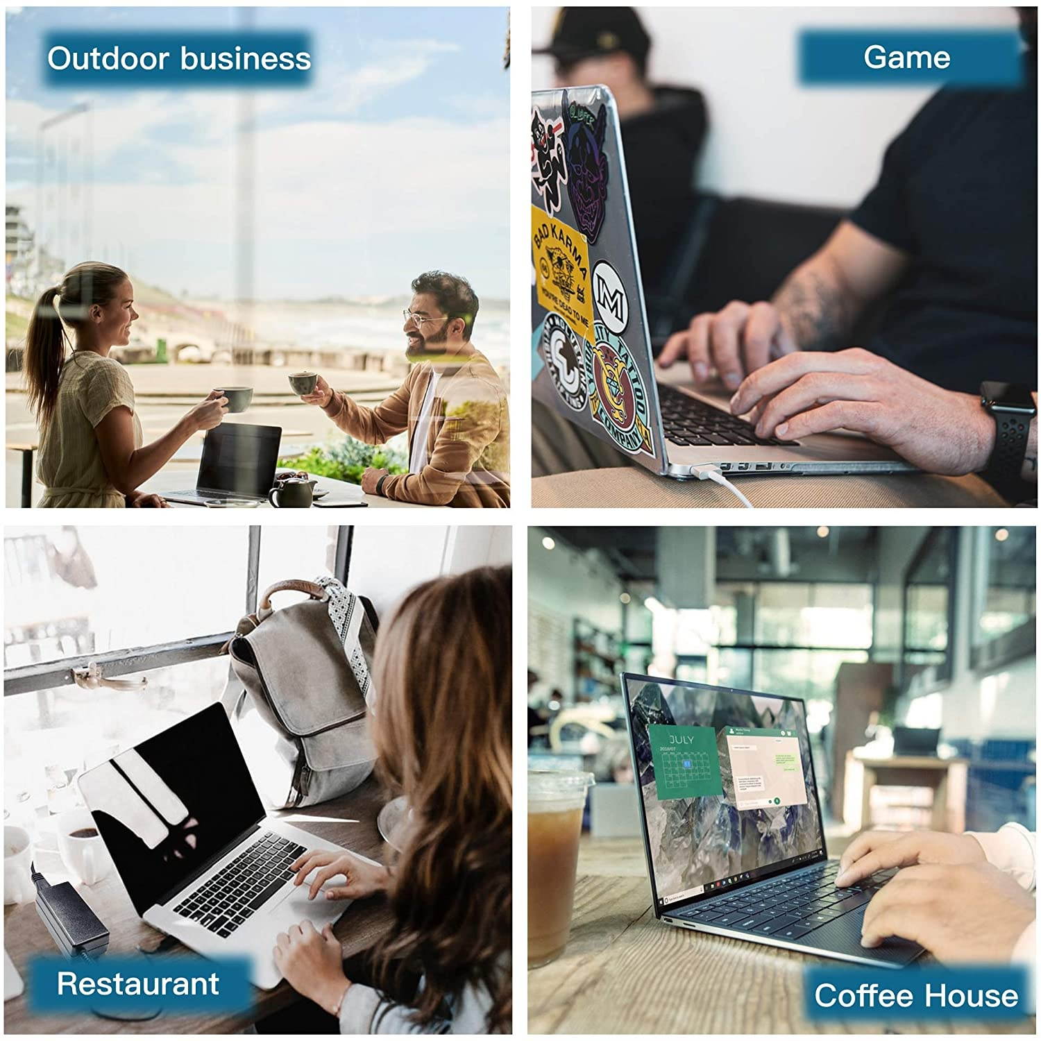 45W AC Adapter Laptop Charger for Dell Inspiron 11 13 14 17 15 3000 5000 7000 Series 3147 3148 3152 3451 3452 3458 3459 5458 5368 5378 5379 5559 5759 7352 7353 7347 7348 7368 7378 Power Supply Cord