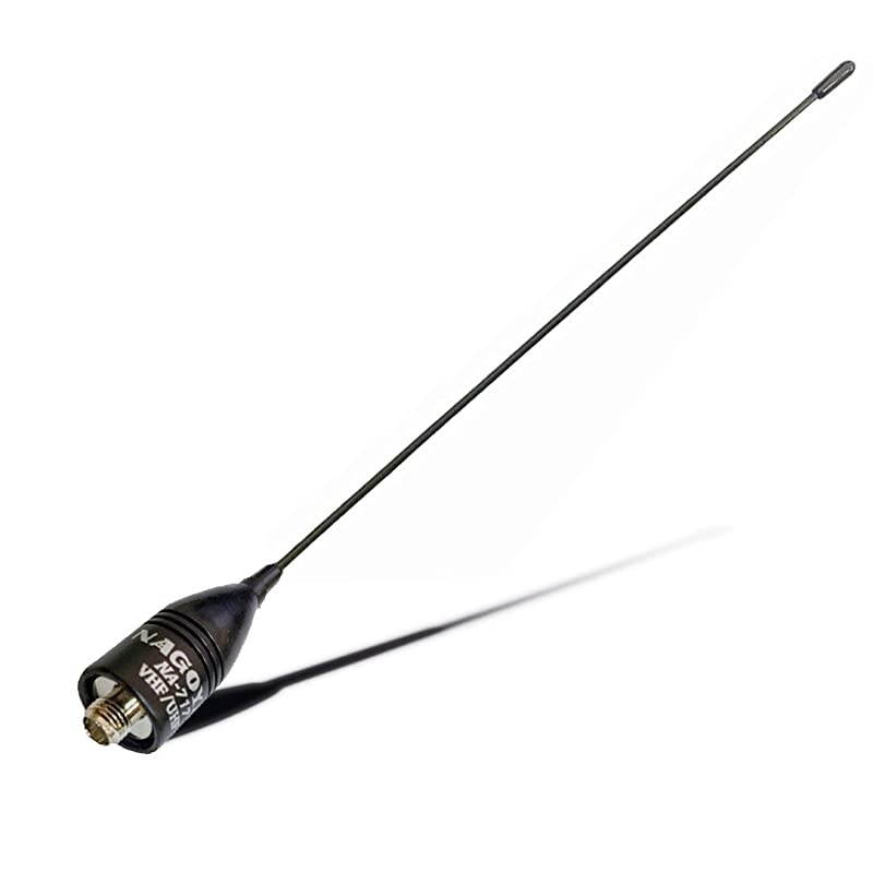Authentic Genuine Nagoya NA-717 8.5-Inch Super Whip VHF/UHF (144/430Mhz) Antenna SMA-Female for  and BaoFeng Radios