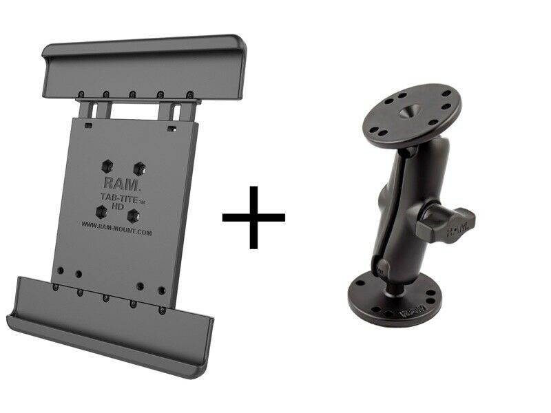 RAM Flat Surface/Drill-Down Mount: iPad Pro 10.5 2nd Gen., iPad Pro 9.7, 1st Gen