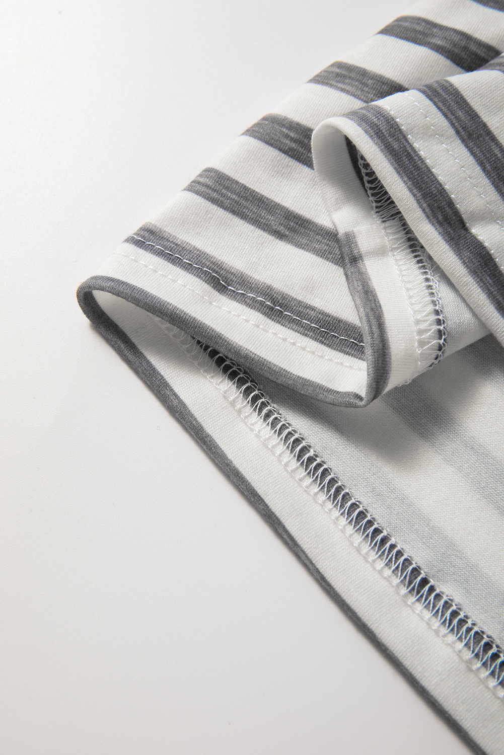 Dark Blue Plus Size Stitching Washed Flare Jeans