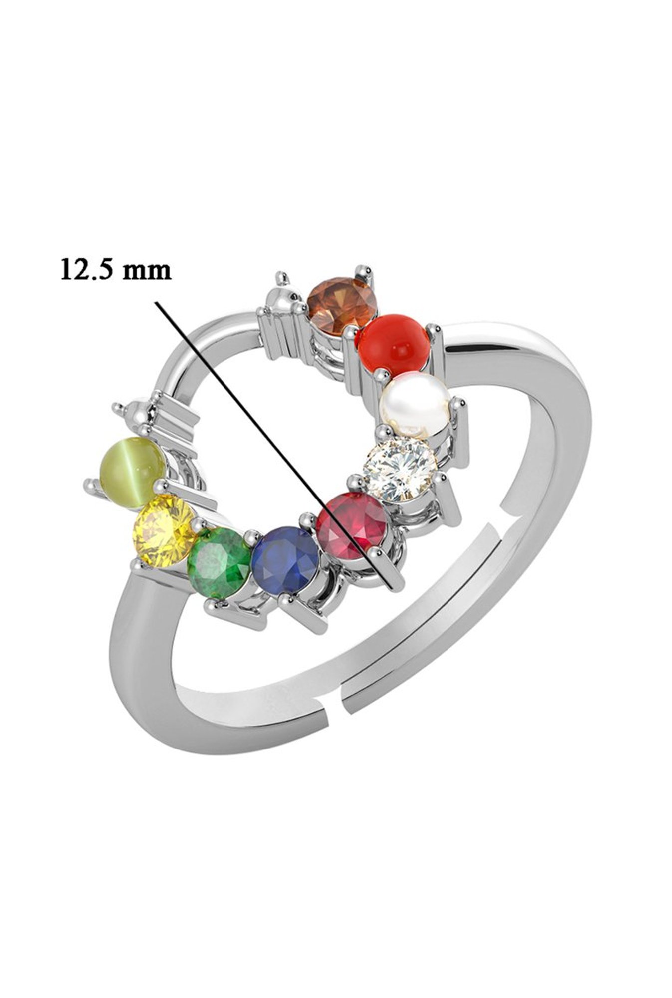 Clara Yellow Sapphire Pukhraj 6.5cts or 7.25ratti Ring