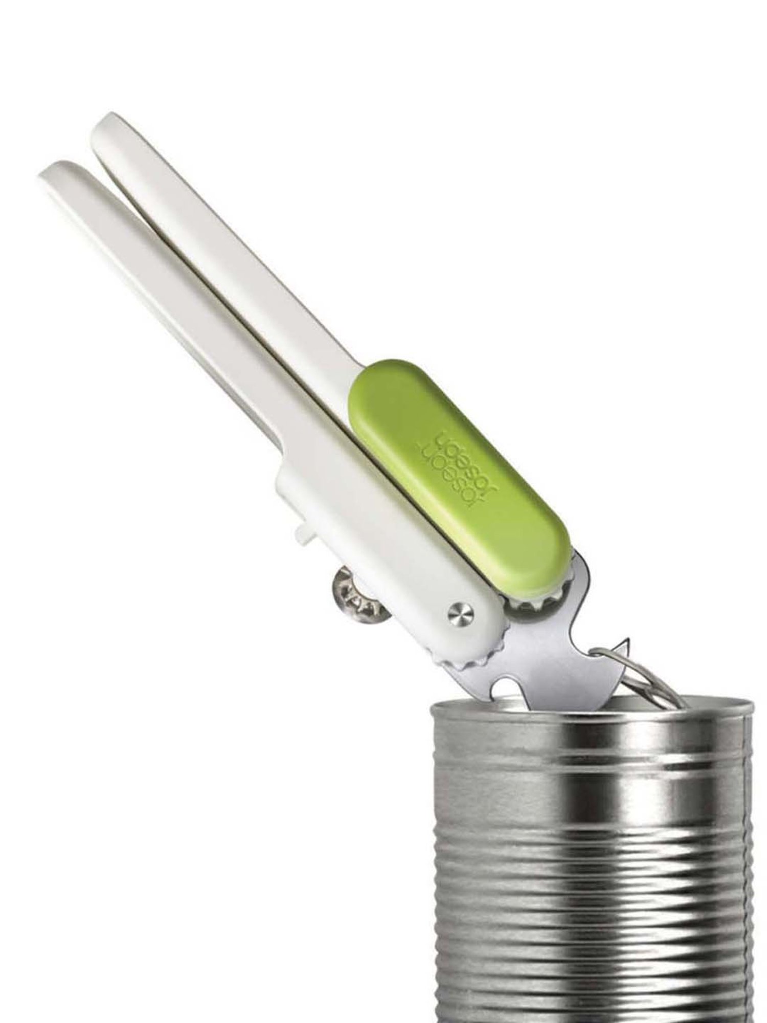 JOSEPH JOSEPH Silver & Green Steel 30.5 cm Elevate Tong - Set of 1