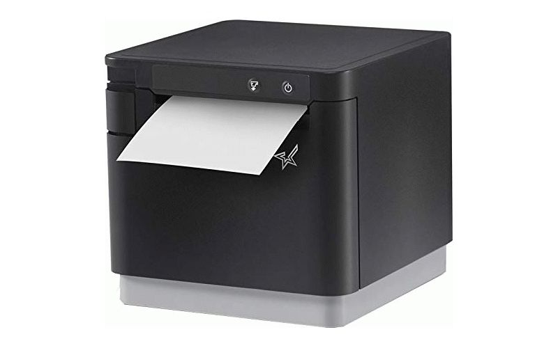 Star Micronics mC-Print3 3-inch Ethernet (LAN) / USB Thermal POS Printer with CloudPRNT, Cutter, and External Power Supply - Black
