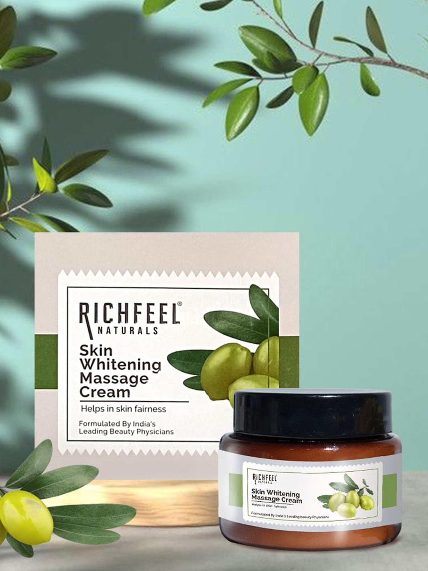 Richfeel Skin Whitening Massage Cream - 100 gm