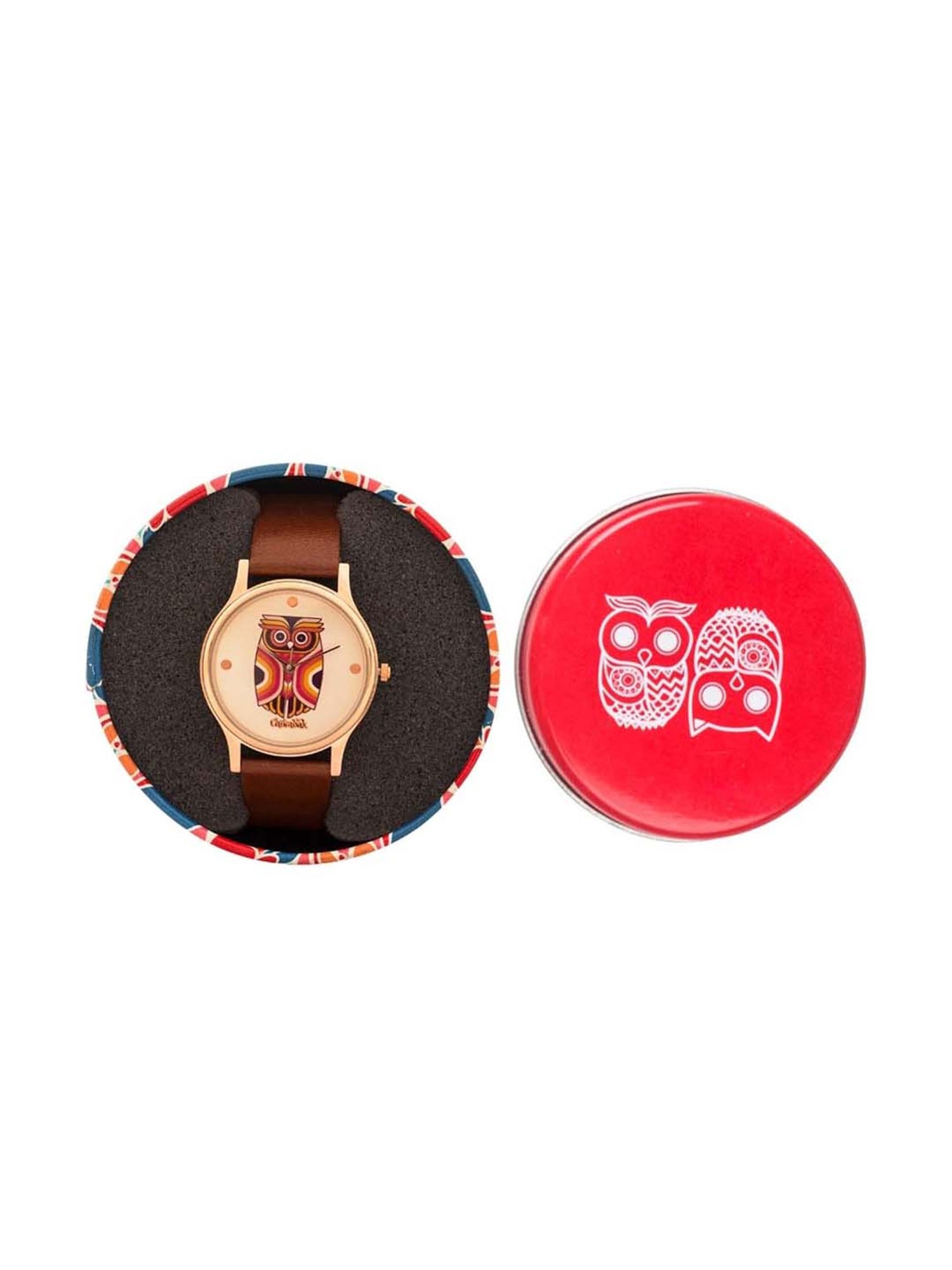 Chumbak FN4 Aztec Owl Analog Watch for Women