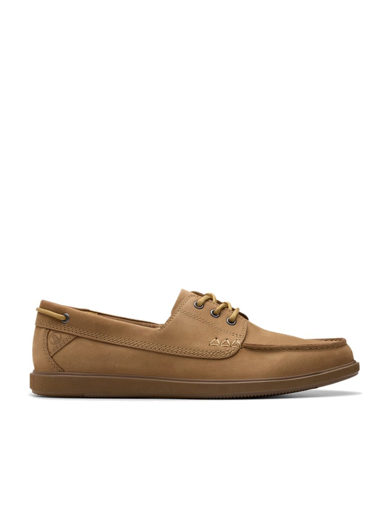 Clarks Men's Bratton Boat Sand Derby Shoes