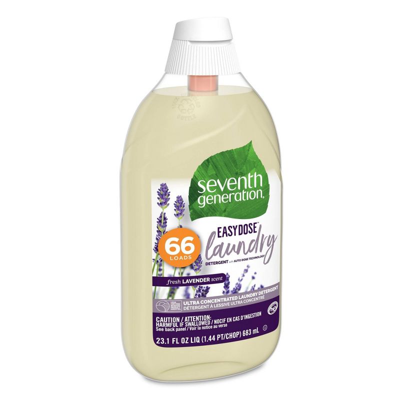 Seventh Generation EasyDose Ultra Concentrated 66-Loads Laundry Detergent Lavender-23.1 fl oz
