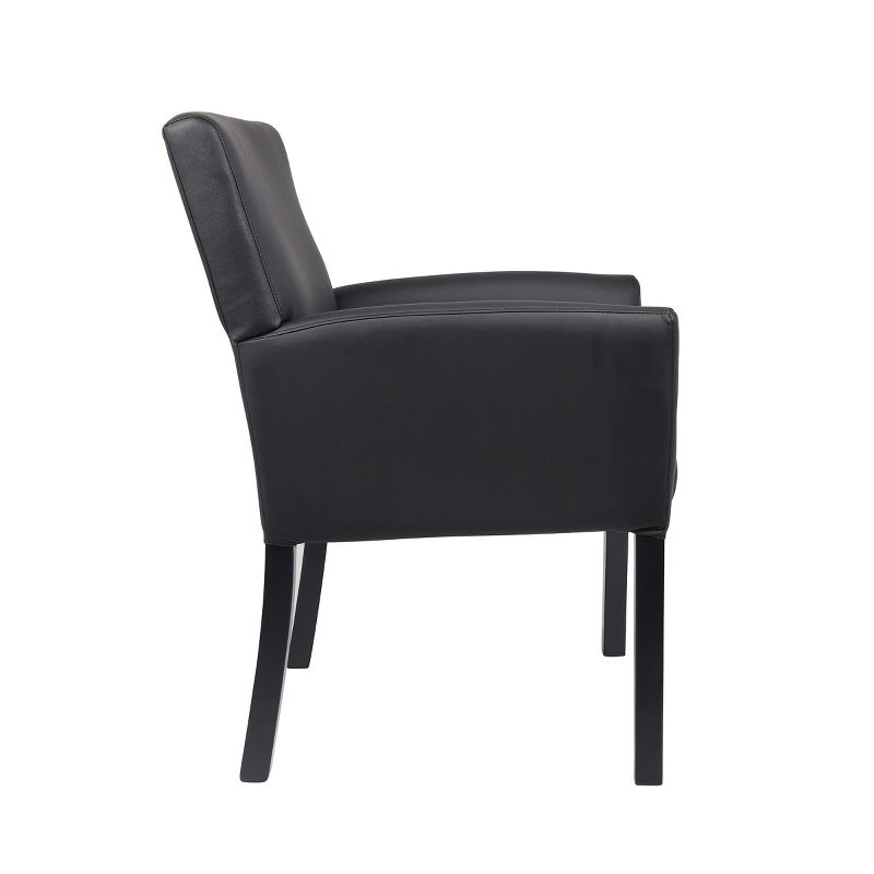 Executive Box Armchair Black - Boss Office Products