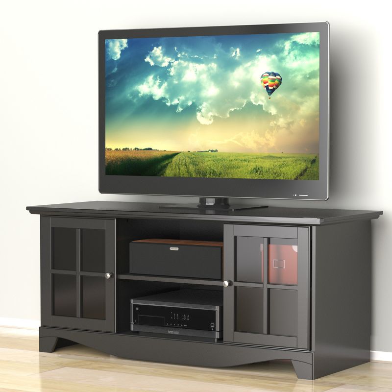 Pinnacle 56" TV Stand Black - Nexera
