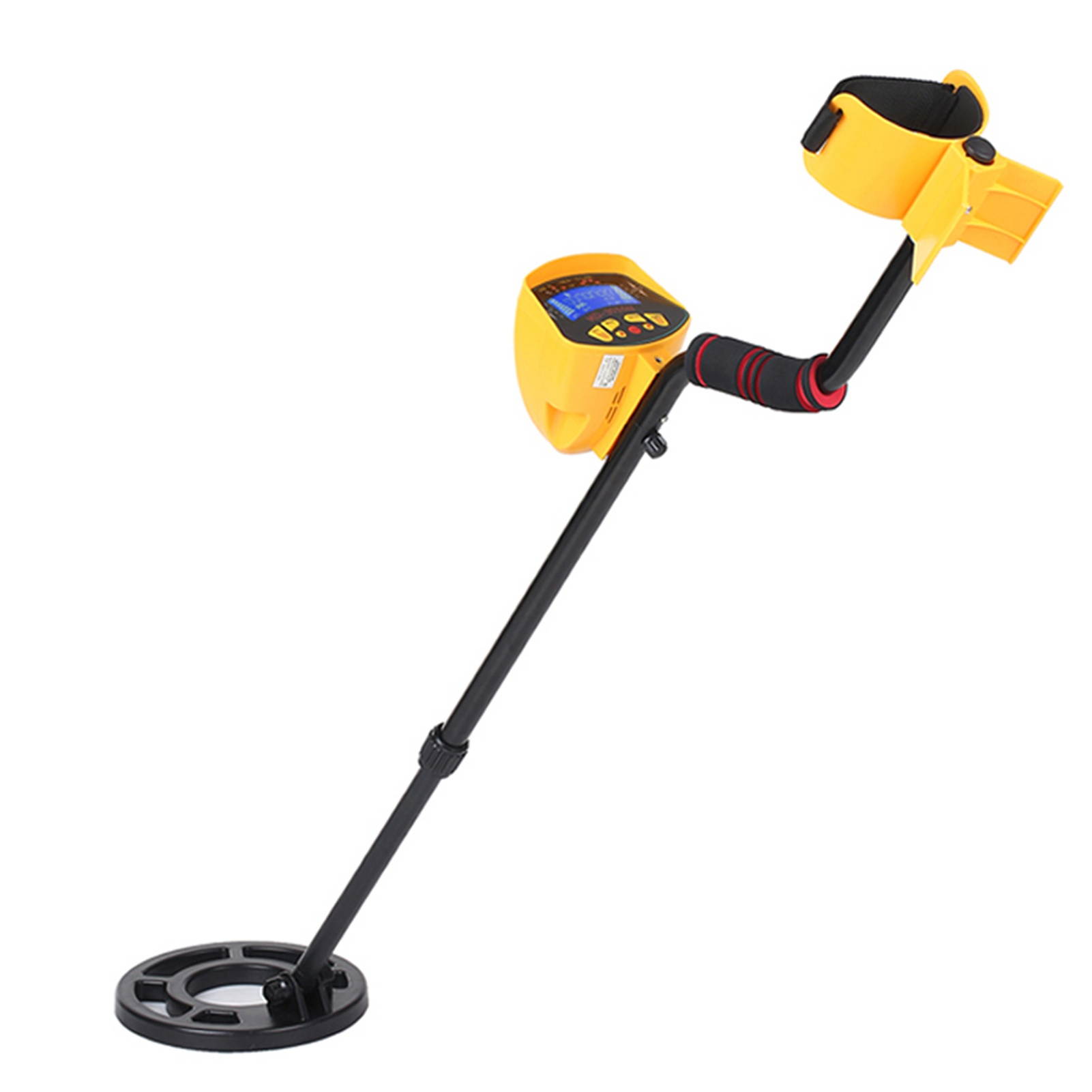 High Sensitivity High Performance Metal Detector MD3010II Underground Metal Detector Gold Digger Treasure Hunter Metal Finder Treasures Seeking Tool + Earphone + Rake