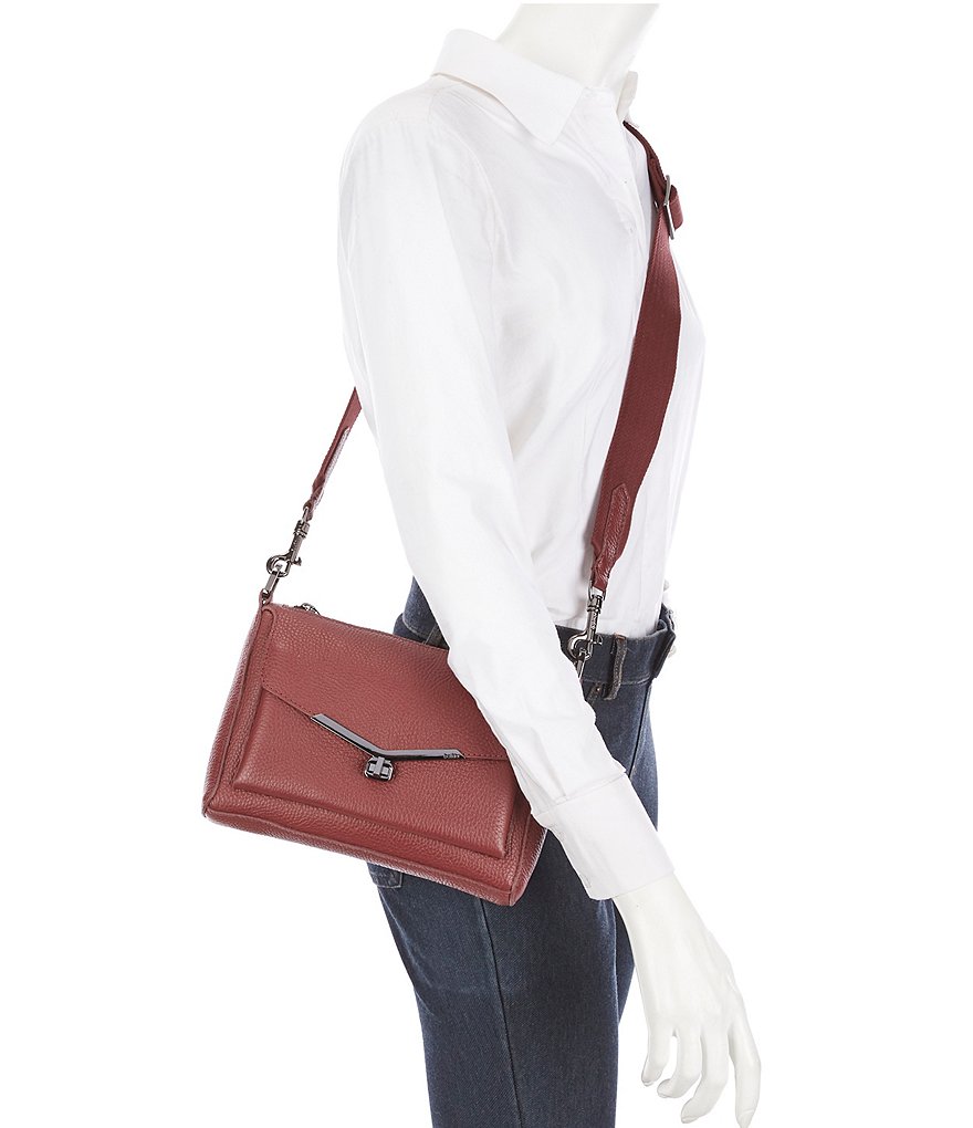 Botkier Valentina Pebble Leather Crossbody Bag