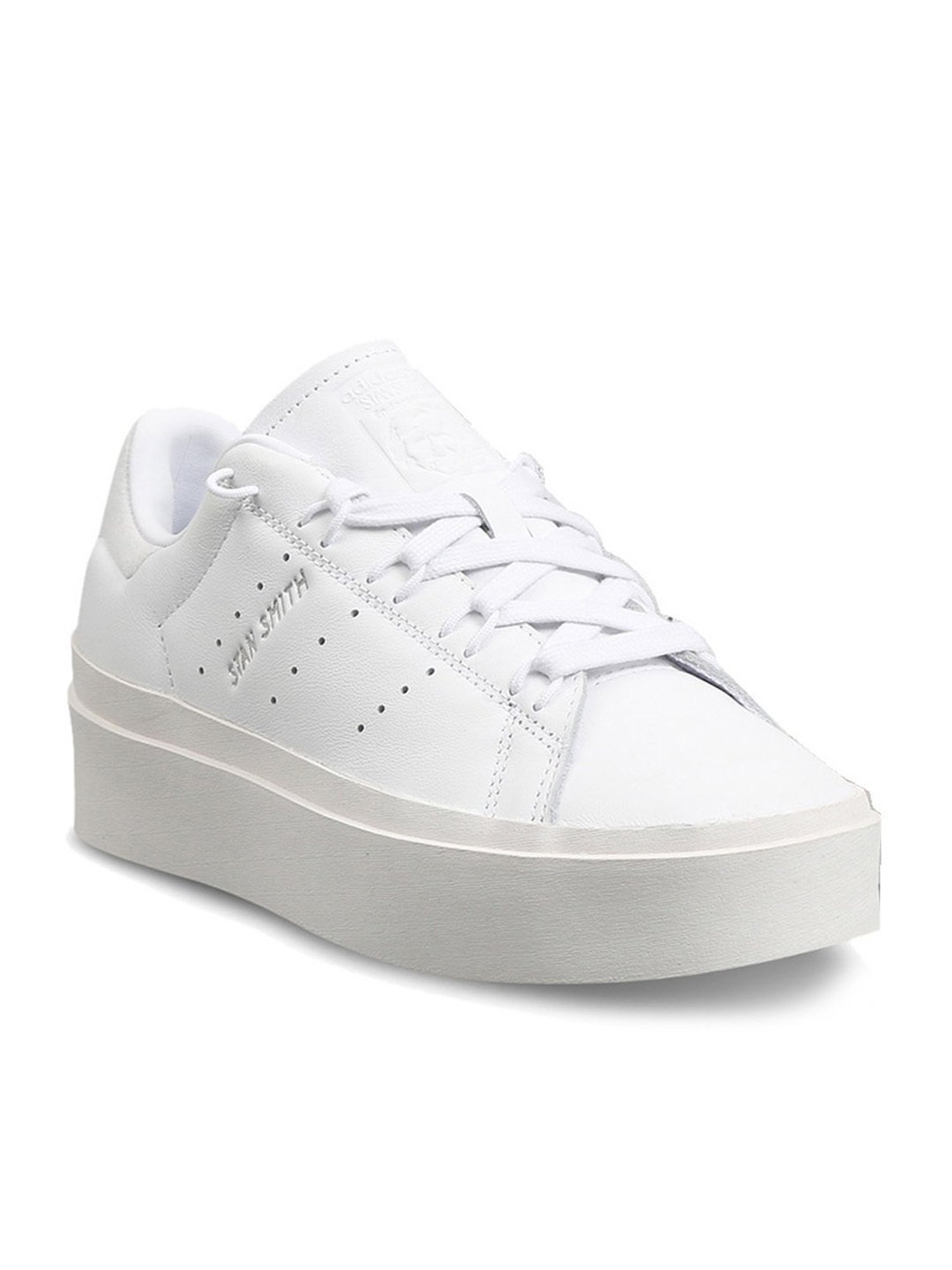 Adidas Originals Women's STAN SMITH BONEGA W White Sneakers