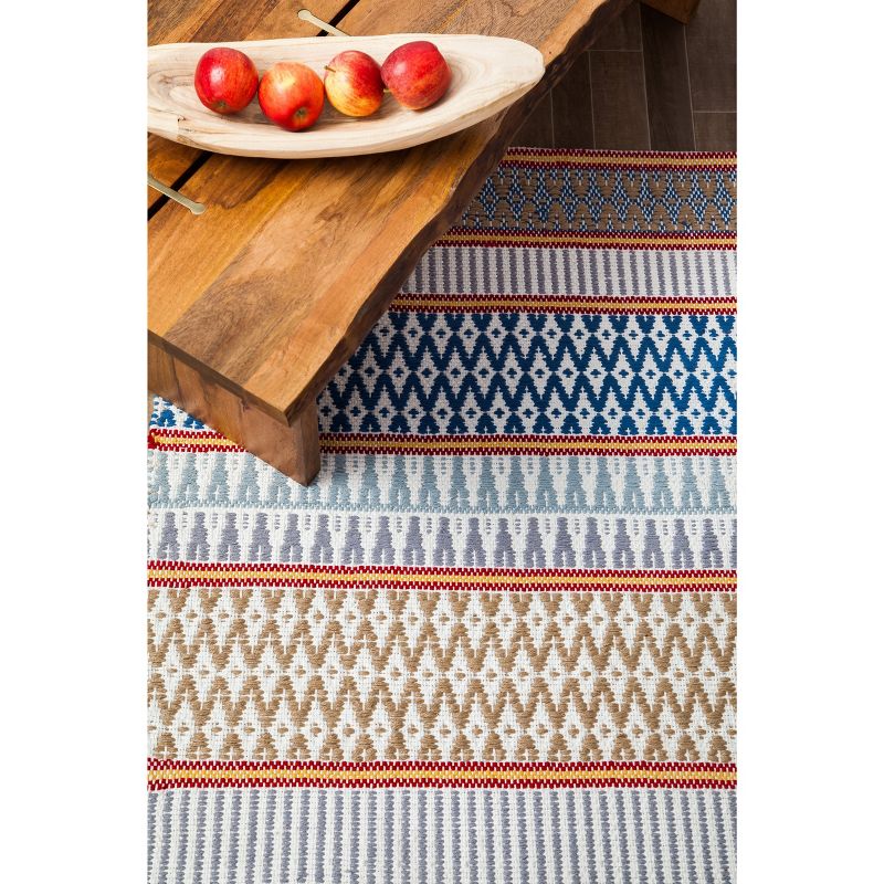8'X10' Shapes Woven Area Rug - Anji Mountain