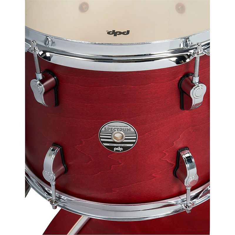 PDP by DW Spectrum Series 5-Piece Shell Pack with 22 in. Bass Drum Cherry Stain