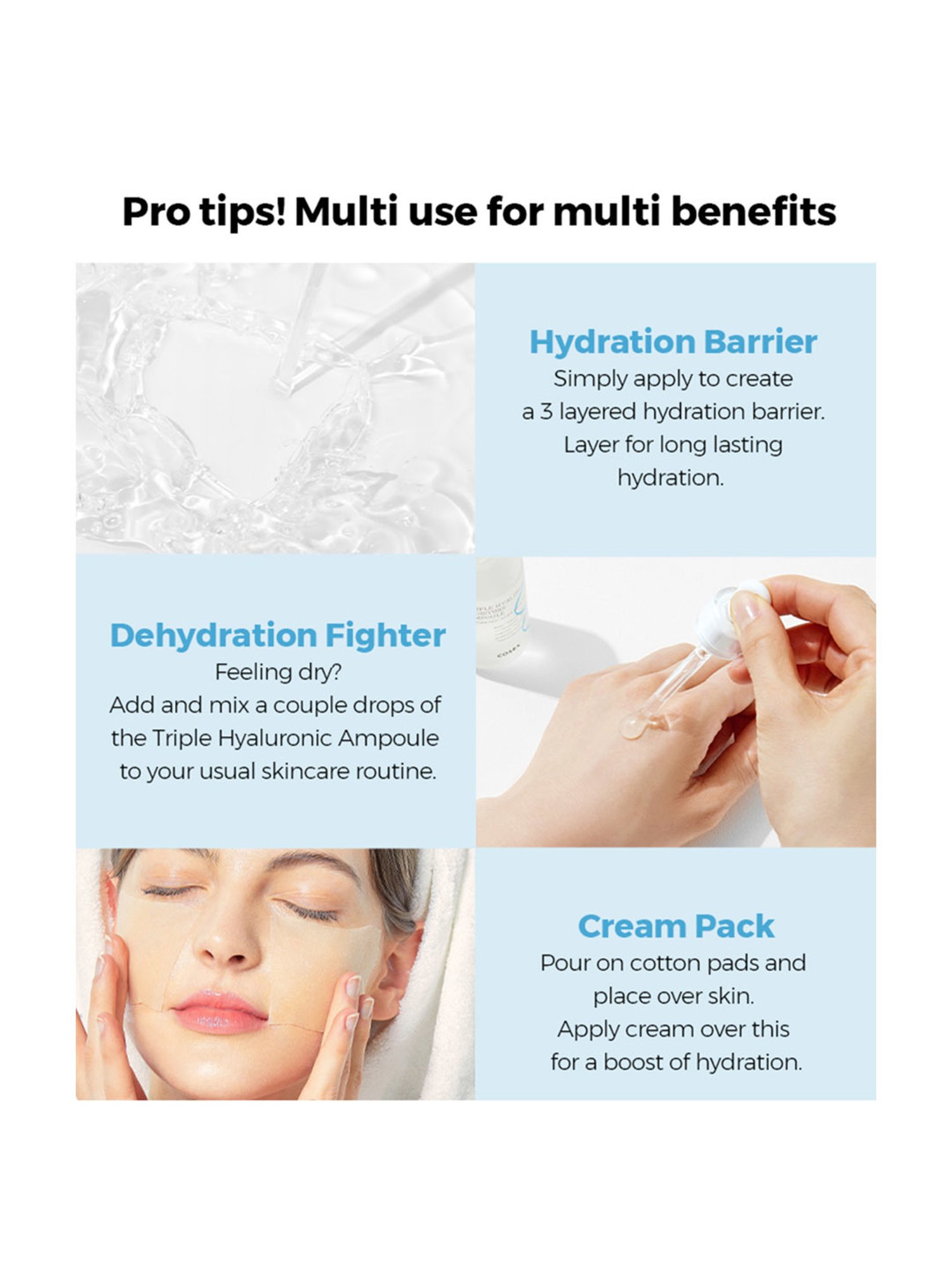 Cosrx Hydrium Triple Hyaluronic Moisture Ampoule  - 40 ml