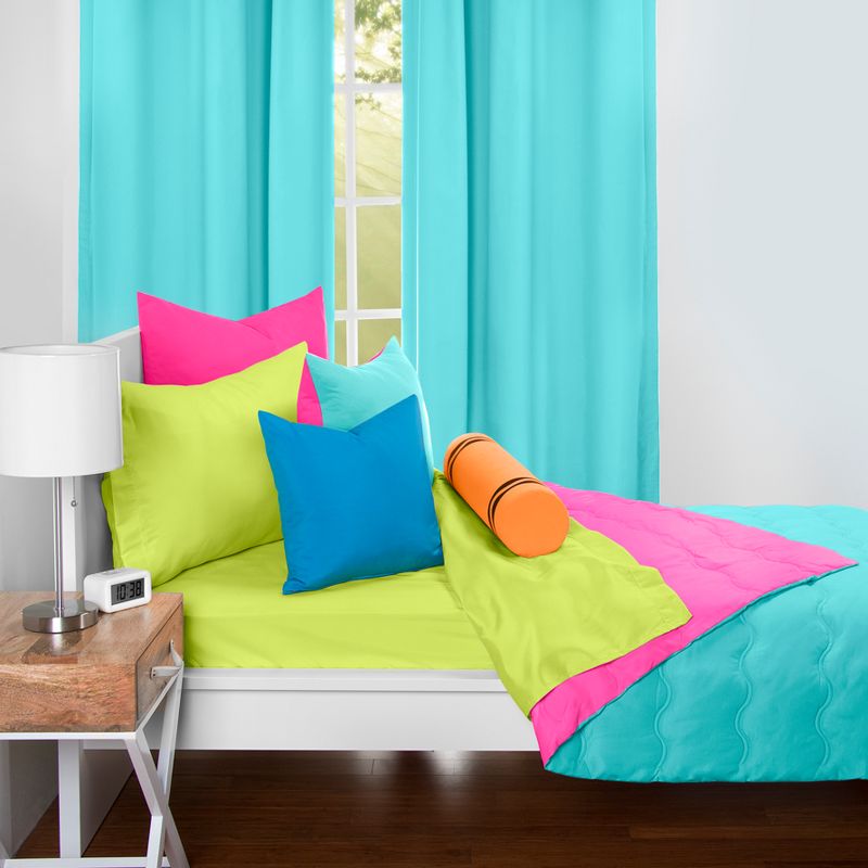Crayola Turquoise Comforter Sets (Twin)