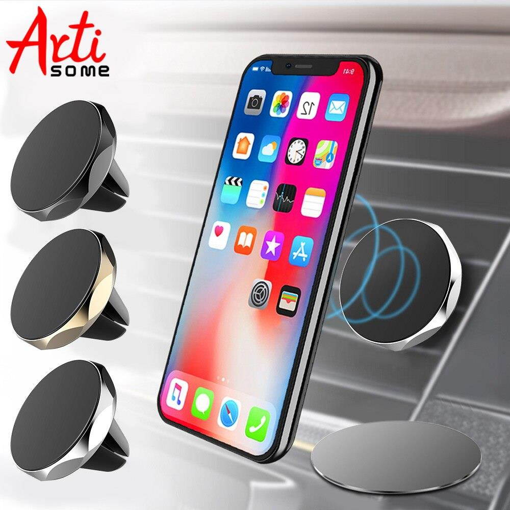 Universal Car Phone Holder Magnetic 360 Rotatable Car Holder For Phone in Car Pop Mobile Mount Holder Sockets Phone Stand