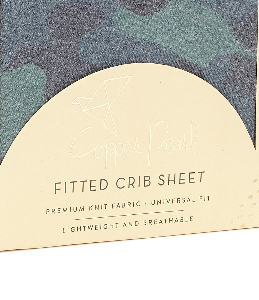 Copper Pearl Baby Hunter Premium Crib Sheet