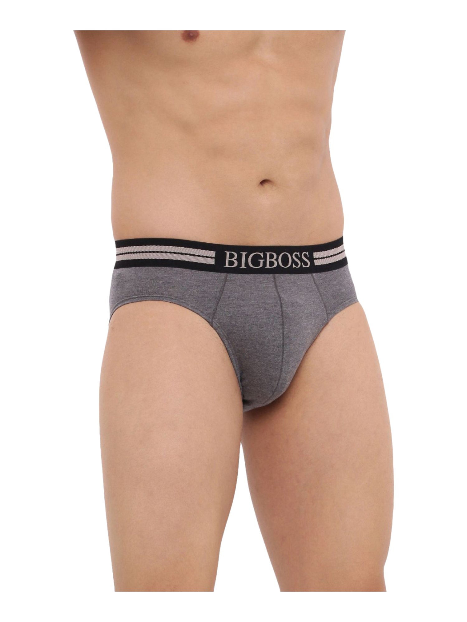 Dollar Bigboss Assorted Color Cotton J-Class Grando Briefs (Pack Of 3)