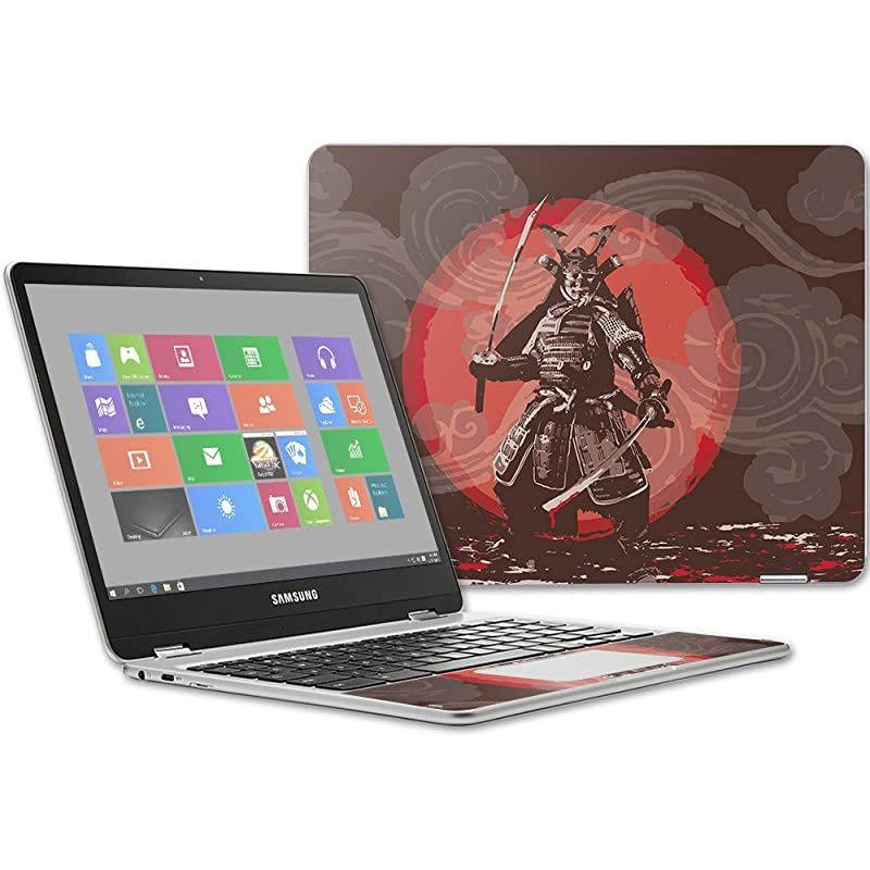 Skin Compatible with Samsung Chromebook Plus 12.3"(2017 - Samurai Battle | Protective, Durable, and Unique Vinyl wrap Cover | Easy to Apply, Remove, and Change Styles | Made in The USA