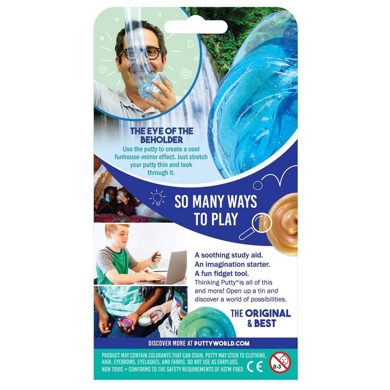 Crazy Aaron's Falling Water Thinking Putty Tin