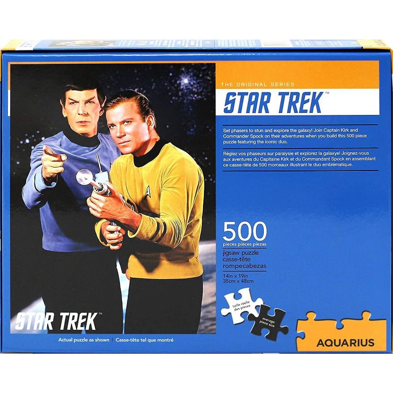 NMR Distribution Star Trek Kirk & Spock 500 Piece Jigsaw Puzzle