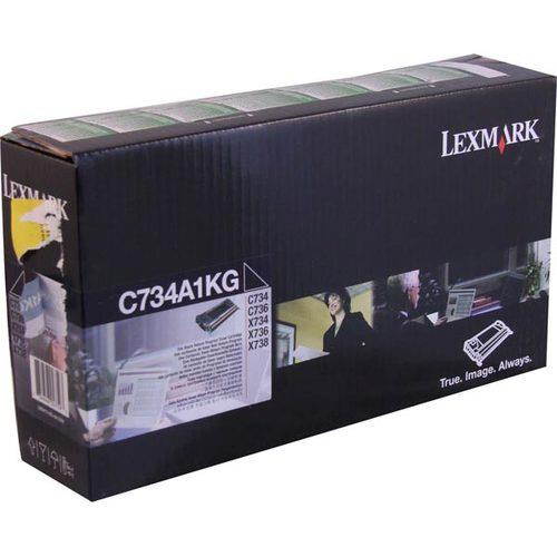 Lexmark Black Return Program Toner Cartridge