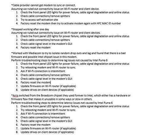 ARRIS SURFboard SB6190 DOCSIS 3.0 Cable Modem - Retail Packaging - White